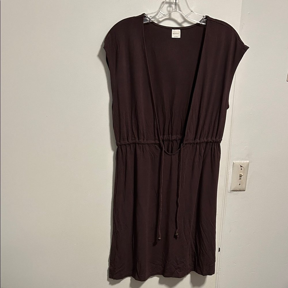 Merona Dark Brown Swim Coverup